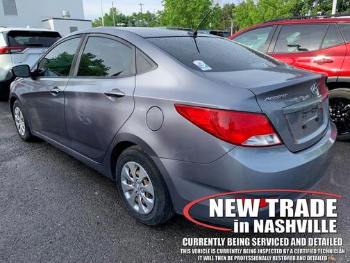 Triathlon Gray Metallic 2017 Hyundai Accent SE