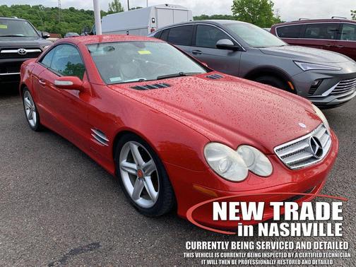Red 2006 Mercedes-Benz SL-Class SL 500
