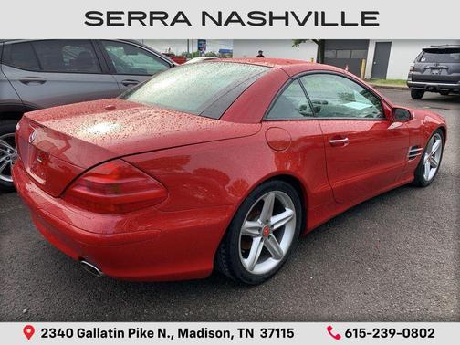 Red 2006 Mercedes-Benz SL-Class SL 500