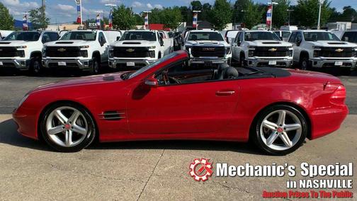 Red 2006 Mercedes-Benz SL-Class SL 500