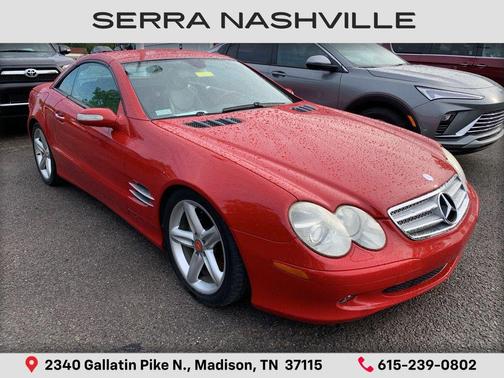 Red 2006 Mercedes-Benz SL-Class SL 500