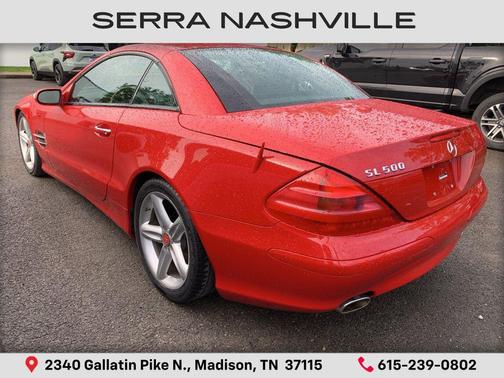 Red 2006 Mercedes-Benz SL-Class SL 500