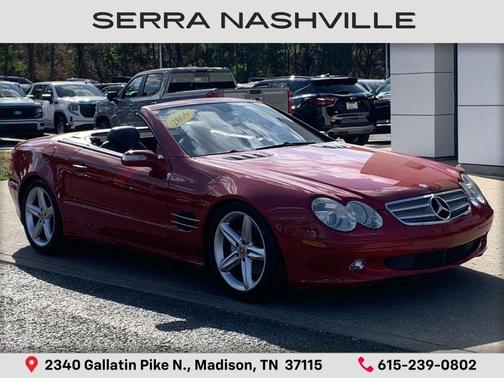 Red 2006 Mercedes-Benz SL-Class SL 500