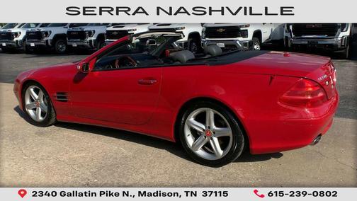 Red 2006 Mercedes-Benz SL-Class SL 500