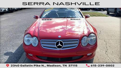 Red 2006 Mercedes-Benz SL-Class SL 500