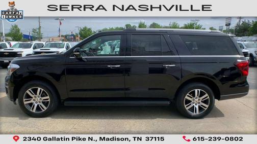 AGATE BLACK METALLIC 2024 Ford Expedition Max Limited