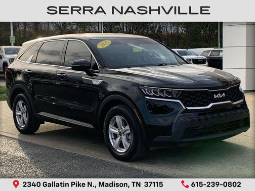 Ebony Black 2023 Kia Sorento LX