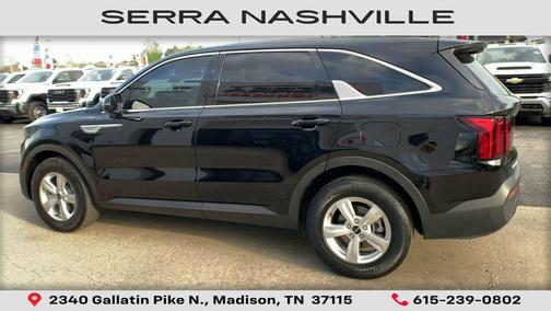 Ebony Black 2023 Kia Sorento LX