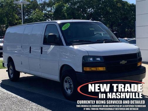 Summit White 2021 Chevrolet Express 2500 Work Van