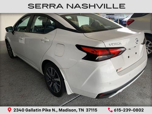 Aspen White TriCoat Pearl 2021 Nissan Versa 1.6 SV