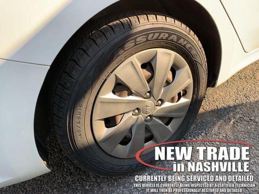 Clear White 2019 Kia Rio S