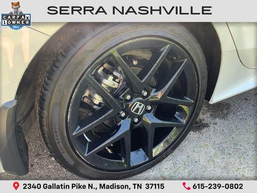 Platinum White Pearl 2024 Honda Civic Sport