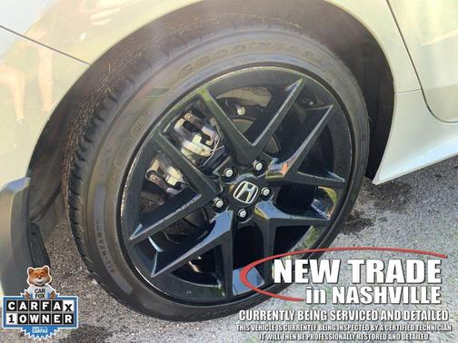 Platinum White Pearl 2024 Honda Civic Sport