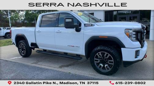 Summit White 2020 GMC Sierra 2500 AT4