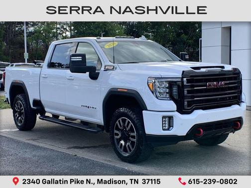 Summit White 2020 GMC Sierra 2500 AT4