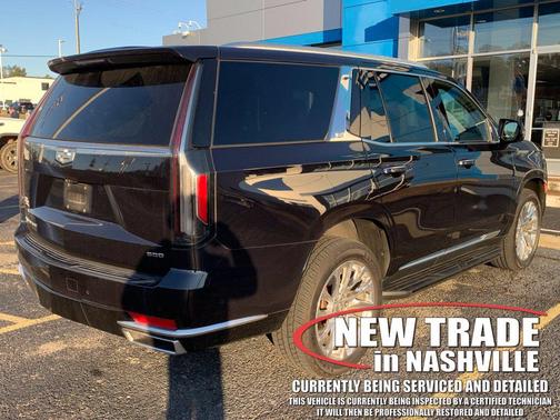 Dark Moon Blue Metallic 2021 Cadillac Escalade Premium Luxury