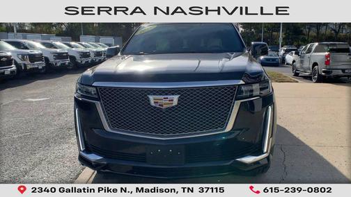 Dark Moon Blue Metallic 2021 Cadillac Escalade Premium Luxury