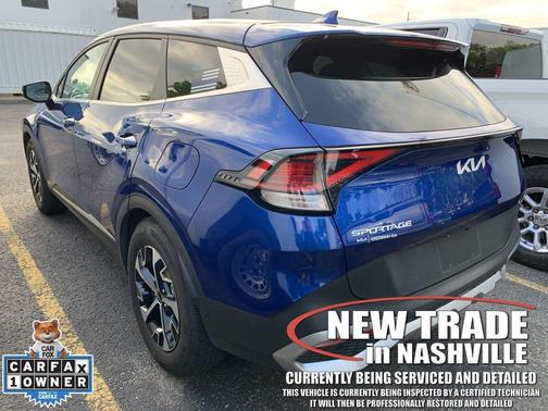 Sapphire Blue 2024 Kia Sportage EX