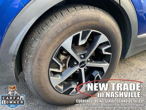 Sapphire Blue 2024 Kia Sportage EX