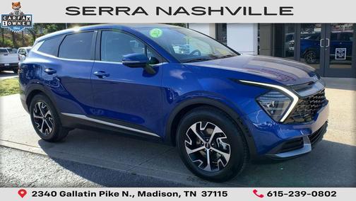 Sapphire Blue 2024 Kia Sportage EX