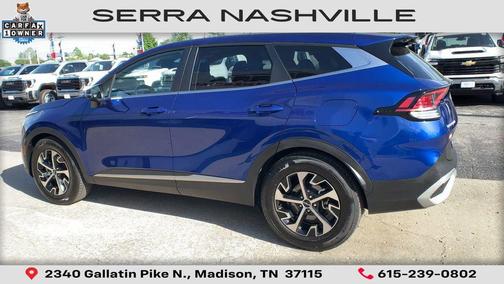 Sapphire Blue 2024 Kia Sportage EX