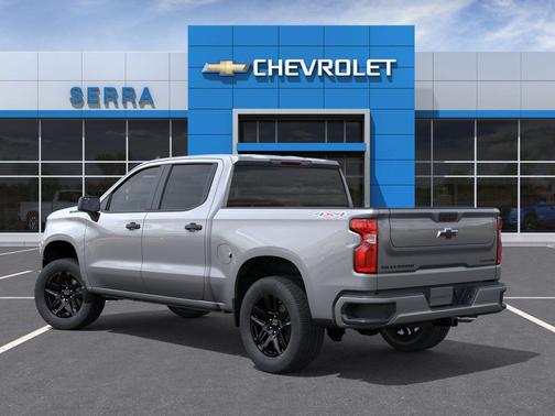 Sterling Gray Metallic 2026 Chevrolet Silverado 1500 Custom