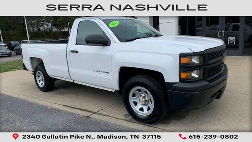 Summit White 2014 Chevrolet Silverado 1500 Work Truck 1WT
