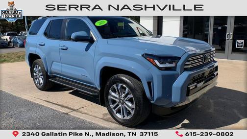 Heritage Blue 2025 Toyota 4Runner Limited