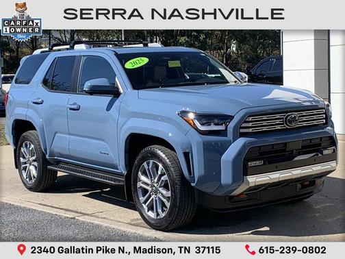 Heritage Blue 2025 Toyota 4Runner Limited