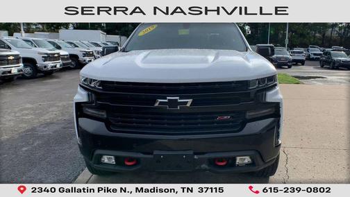 Summit White 2019 Chevrolet Silverado 1500 LT Trail Boss