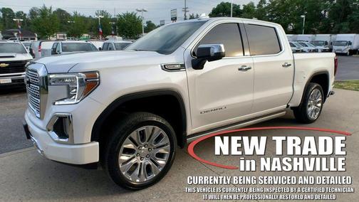 White Frost Tricoat 2022 GMC Sierra 1500 Denali