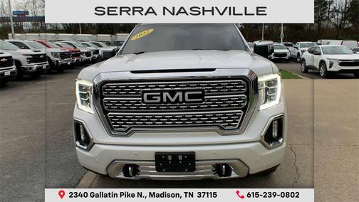 White Frost Tricoat 2022 GMC Sierra 1500 Denali