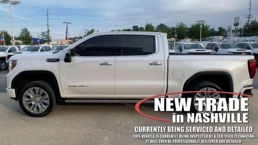 White Frost Tricoat 2022 GMC Sierra 1500 Denali