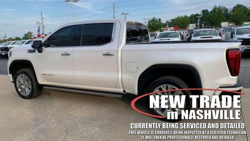 White Frost Tricoat 2022 GMC Sierra 1500 Denali