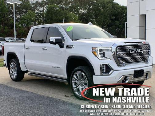 White Frost Tricoat 2022 GMC Sierra 1500 Denali