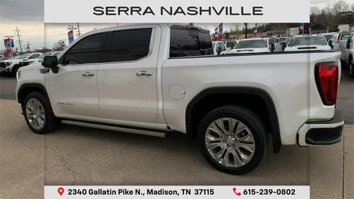 White Frost Tricoat 2022 GMC Sierra 1500 Denali