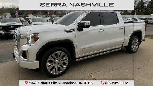 White Frost Tricoat 2022 GMC Sierra 1500 Denali