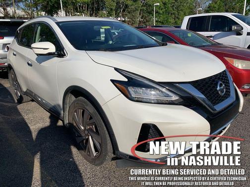 Pearl White Tricoat 2019 Nissan Murano SL