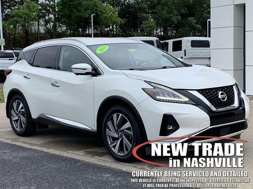 Pearl White Tricoat 2019 Nissan Murano SL