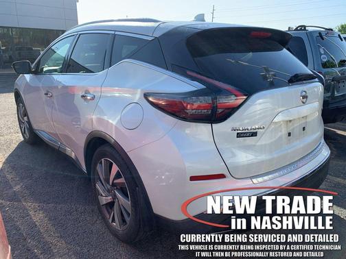 Pearl White Tricoat 2019 Nissan Murano SL