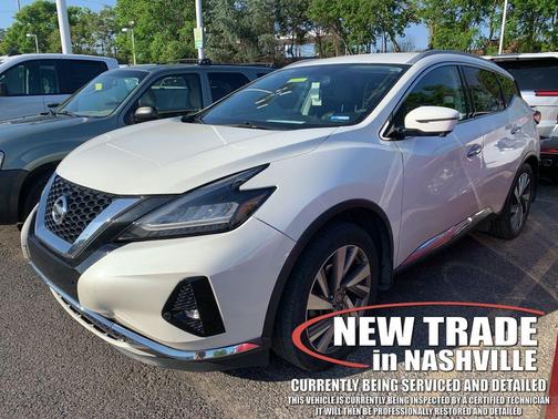 Pearl White Tricoat 2019 Nissan Murano SL