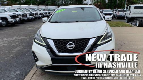 Pearl White Tricoat 2019 Nissan Murano SL