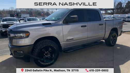 2025 RAM 1500 Warlock Crew Cab 4x4 5'7' Box