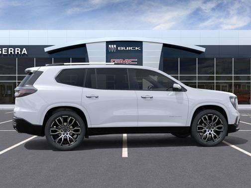 Glacier White Tricoat 2027 GMC Acadia Denali