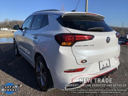 White Frost Tricoat 2020 Buick Encore GX Essence