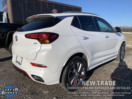 White Frost Tricoat 2020 Buick Encore GX Essence