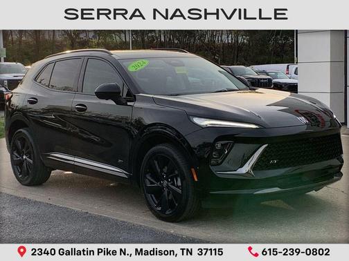 Ebony Twilight Metallic 2024 Buick Envision Sport Touring AWD