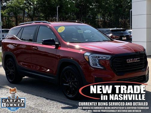 Volcanic Red Tintcoat 2023 GMC Terrain SLE