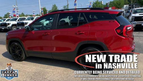 Volcanic Red Tintcoat 2023 GMC Terrain SLE