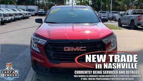 Volcanic Red Tintcoat 2023 GMC Terrain SLE